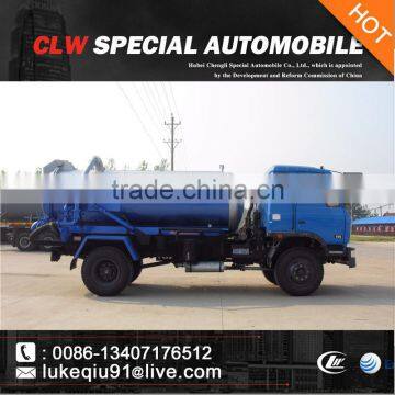 high quality 5-10CBM suction -type tumbrel tanker for sales