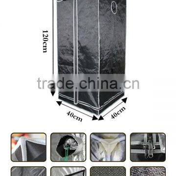1.3'x1.3'x3.9' (40x40x120) Indoor Grow Tent Portable Dark Room