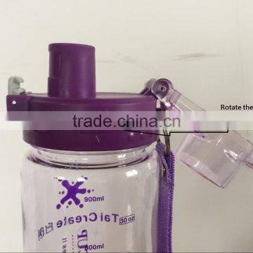 800ml BPA Free Water Bottle, Airtight Water Proof, Low MOQ, With Finger Grips, 2-year Warranty photo-5