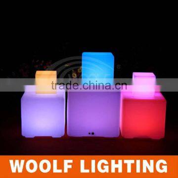 Swimming Pool Waterproof Outdoor Illuminated LED Cube Chair photo-3