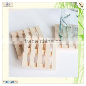 Sale Mini Square Rectangle Wood Coaster Pallet photo-6