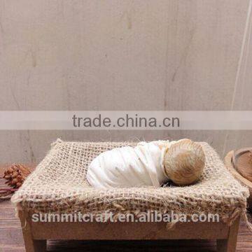 New Born Jesus Christmas Resin Baby Jesus Figurine photo-4