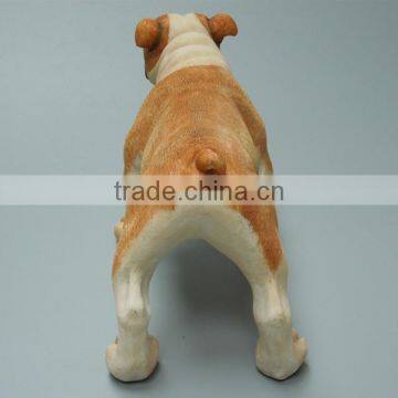 Realistic 3D Bull Dog Resin Statue photo-5