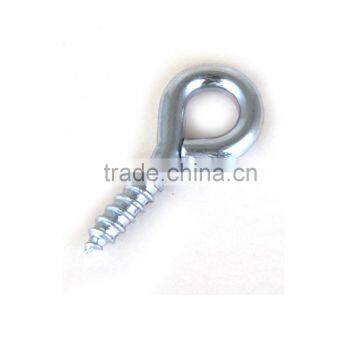Silver Color Zinc Plated Metal Cup Hook Screw Eye Bolt (5 Piece Package) photo-6