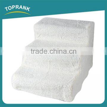 Hot Sale Easy Move Lightweight Soft Fleece Cover Portable Pet Dog Stairs for Beds photo-2