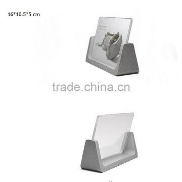 Table Deco Concrete Photo Frame Cement Card Holder photo-3