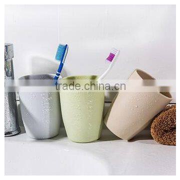 2016 New Product Cheap Plastic Toothbrush Cup Tooth Mug Gargle Cup With Handle photo-2