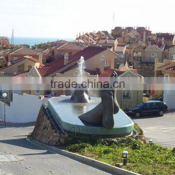 Home Decoration Metal Life Size Nude Woman Sculpture Fountain photo-4