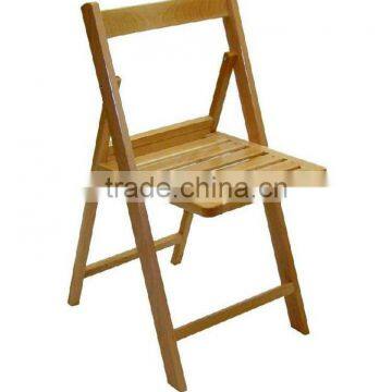 folding wooden chair