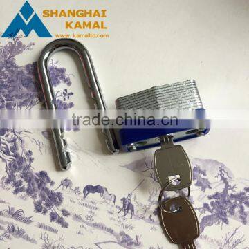Adjustable and Removable Shackle Steel Laminated Padlock, Long Shackle Locks photo-3