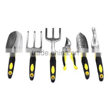 Heavy Duty Aluminum Alloy With Ergonomic Handles 7 Pieces Garden Tools Set Include 6 Tools photo-6