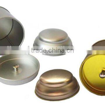 50g 100g 200g Round Metal Tea Tin Box photo-6
