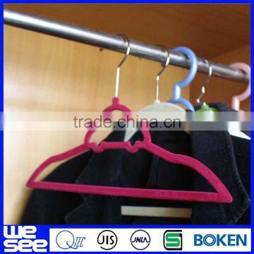 Flocking Hanger Baby Clothes Display Hanger photo-2