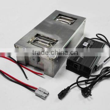 Lithium 24V 60Ah LiFePO4 battery pack for AGV / logistics car