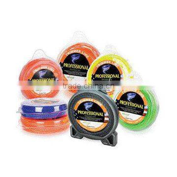 Garden tool nylon trimmer line with blister package