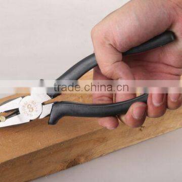 8" Japan Type Combination Pliers With Black Handle photo-2