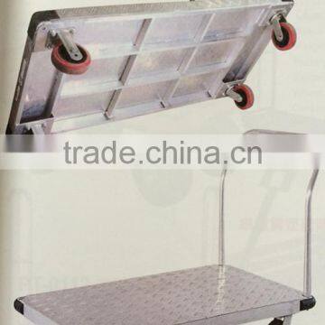 Folding Aluminium Platform Cart Carrage Trolley photo-2