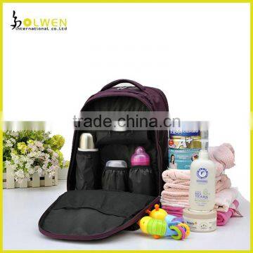 Multi-Compartment Outdoor Diaper Organizer Pack Mom Backpack