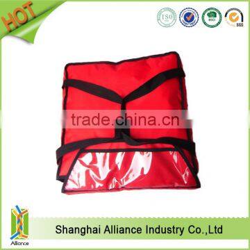 Inside/outside waterproof and keep food warm bag, big size pizza cooler carry bag