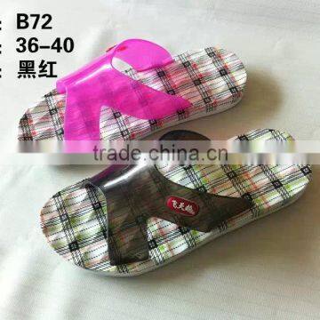 new design transparent insole slipper with best quality