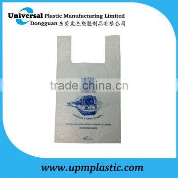 Personalized white film blue ink vest carrier for packaging