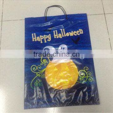 Customized rigid handle carrier bags