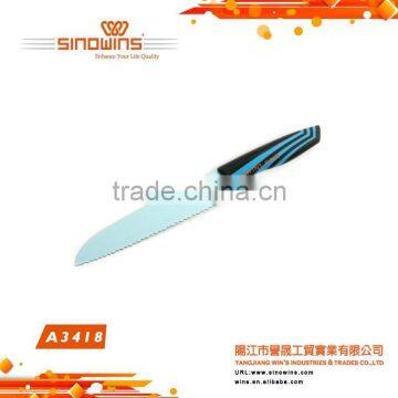A3418 New Design Hot Sale High Quality Stainless Steel Kitchen Knife Set With Non-stick Coating photo-4