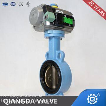 Concentric Wafer Rubber Seated Butterfly Valve With Lever Operated Manufacturer photo-3
