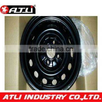 15 inch black steel car wheels