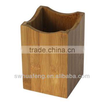 2016 fashion Bamboo kitchen utensil holder