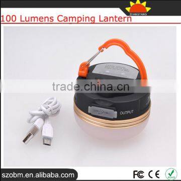 Soshine 100 Lumen 3 Mode Magnetism Small Rechargeable Led Camping Lantern With USB