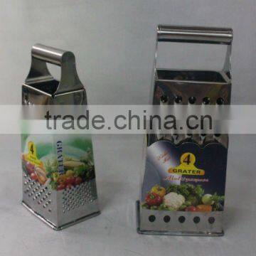 Progressive Multifunctional Stainless Steel 4 Sides Deluxe Grater photo-1