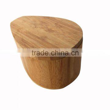 China Wholesales Kitchen Original Round Bamboo Spice Jar photo-5