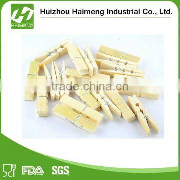 bamboo clothespin, mini peg, mini clip for wedding