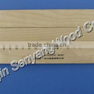 mixed pandle one color print handle wood palette paint stirrer