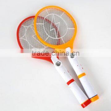 Factory directly the LED flashlight strong current rechargeable electric mosquito swatter