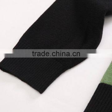 100% Fine Wool Men's Knitwear Cardigan With Check Pattern photo-5