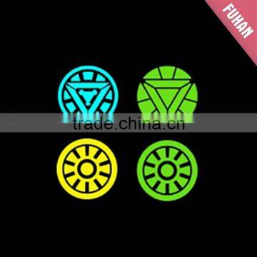 Colorful Round Night Lights Reflective Heat Transfer Label photo-2