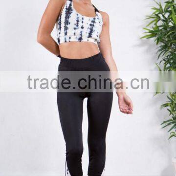 Wholesale Women Sport Bra White Tie Dye Sport Bra For Women HSB6995 photo-2