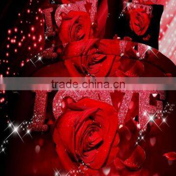 Printed Polyester Flat Sheet/bedspreed/bed Sheet Queen Size photo-2