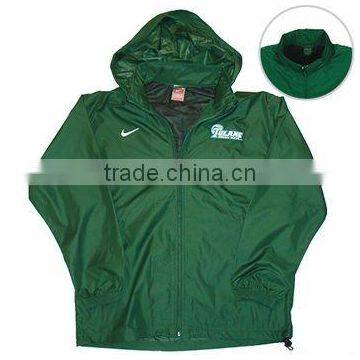 Garment Waterproof 210T PU Coating Polyester Industrial Rain Coat