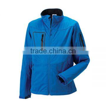 Bonded Polyester Men Winter Clothing Waterproof Softshell Jacket For Wholesale photo-4