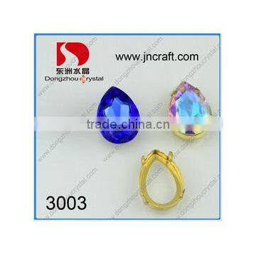 Sew on Rhinestones in Metal Claw for Wedding Dress photo-2