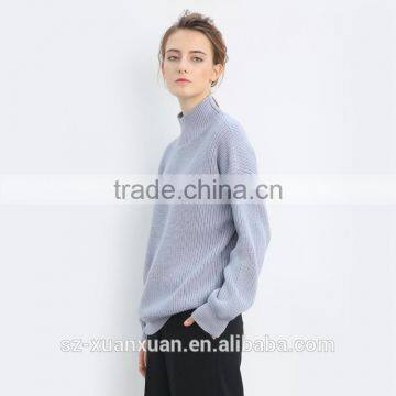 Wholesale Winter White Women's Turtleneck Sweater 2016