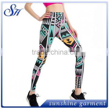 KX021Polyester Women's Novelty Leggings with Soft Fabric 2017