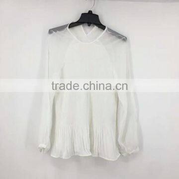 Women orignal chiffon lace blouse brand stock clothes