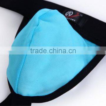 Custom Men's Sey Underwear Translucent Triangle Pants Mesh Jock Straps Elastic U Conve Comfortsoft Nylon Underwear for Gay Men photo-4