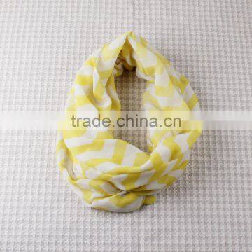 Red Chevron Cotton Scarf Women Winter Scarf photo-4