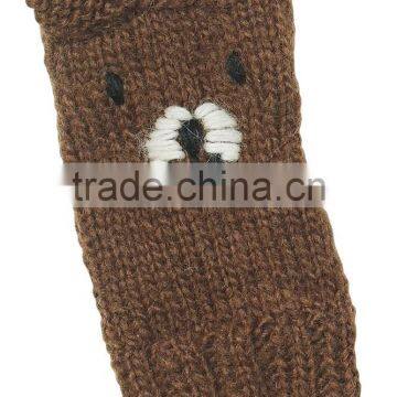 Winter Warm Cashmere Baby Set,wholesale Knitted Scarf Beanie and Glove Set photo-2