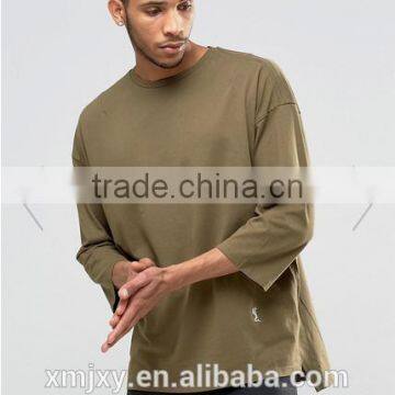 2016 Fashion Men Tee t Shirt Men Embroidery Technique Custom T-shirt photo-4